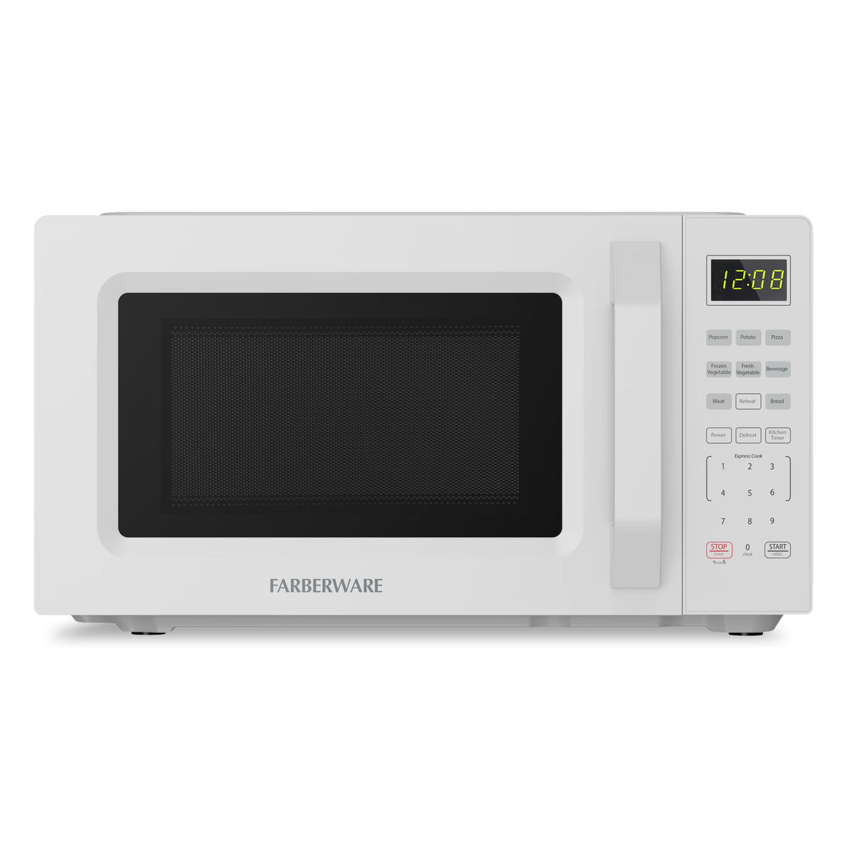 2026 NEW Farberware 1.1 Cu. Ft. 1000-Watt Compact Microwave Oven, Black