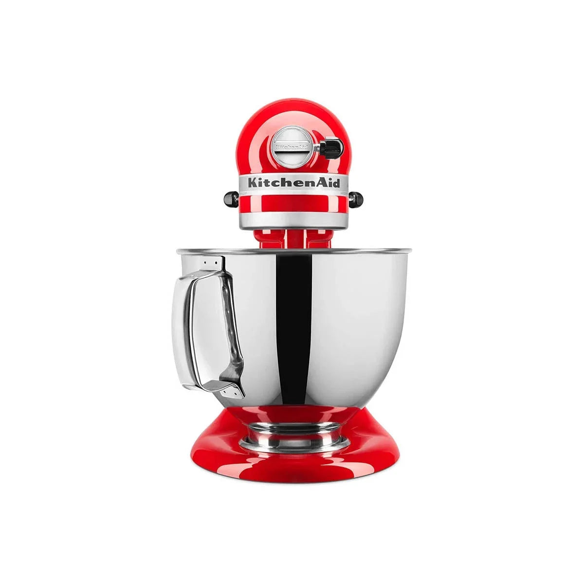 2026 NEW KitchenAid Artisan Series Tilt Head 5 qt Stand Mixer, Passion Red with Flat Beater, Dough Hook, Whip
