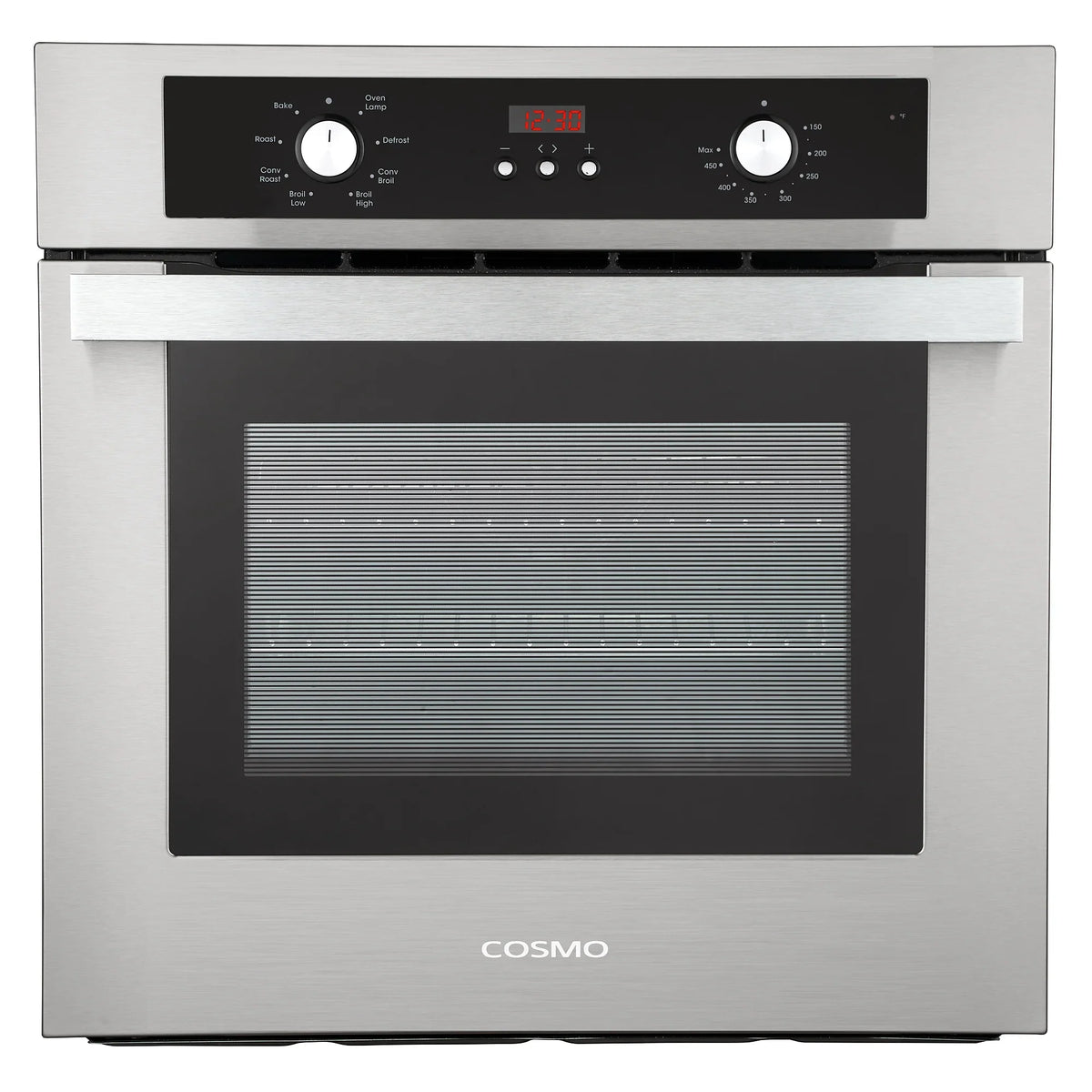 2026 NEW Cosmo 5 Piece Kitchen Appliance Package With 30" Electric Cooktop 24" Single Electric Wall Oven 30" Over-the-range Microwave French Door Refrigerator & 24" Built-in Fully Integrated Dishwasher