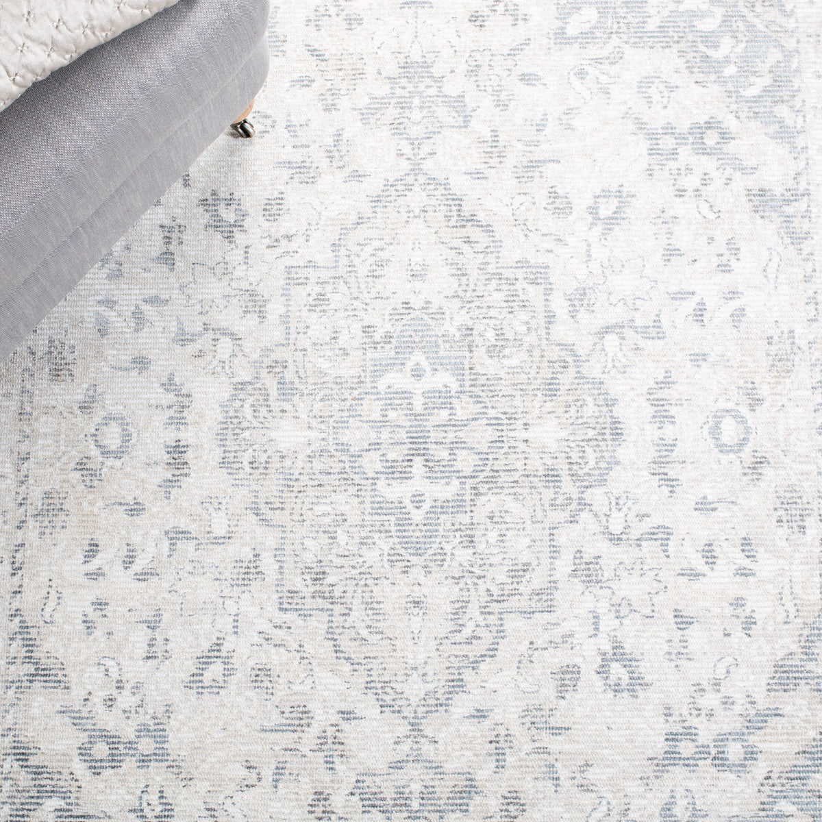 2026 NEW SAFAVIEH Restoration Vintage April Medallion Area Rug, Grey/Ivory, 8' x 10'
