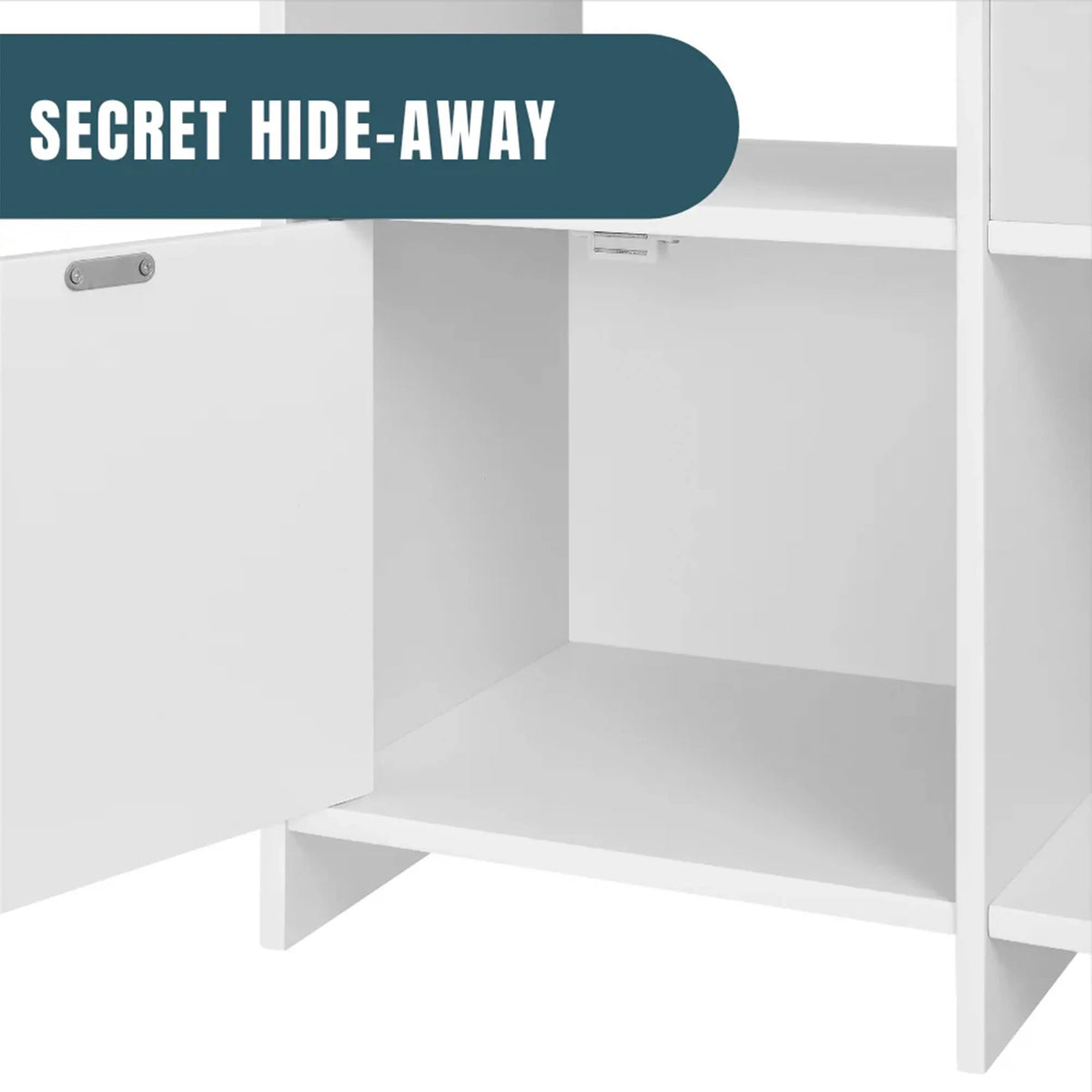 2026 NEW Sturdis Kids Toy Storage Organizer With Bookshelf and White Bins