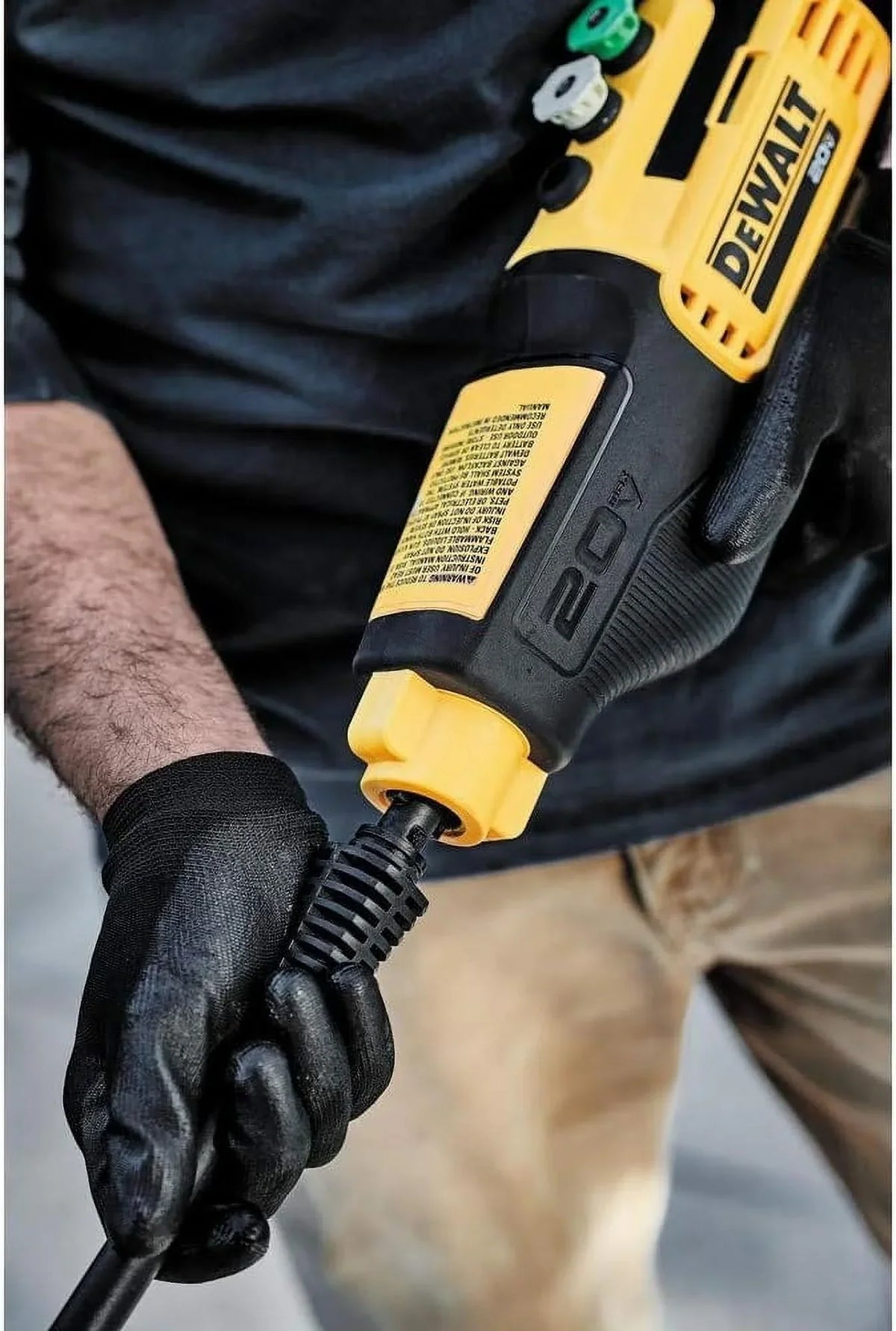 2026 NEW DEWALT Cordless Pressure Washer, Power Cleaner, 550-PSI, 1.0 GPM, Battery & Charger Included DCPW550P1
