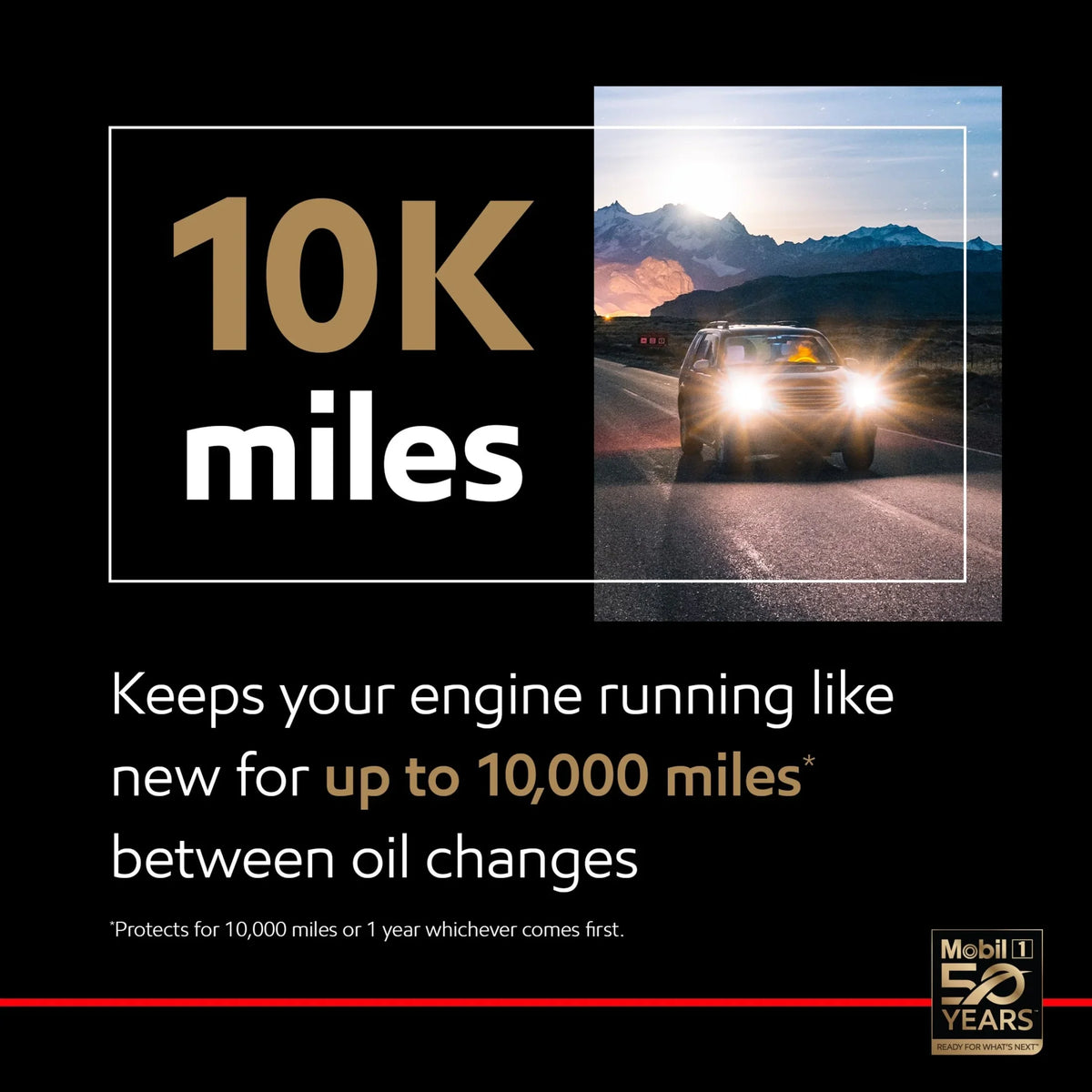 2026 NEW Mobil 1 High Mileage Full Synthetic Motor Oil 10W-40, 5 Quart (Pack of 3)