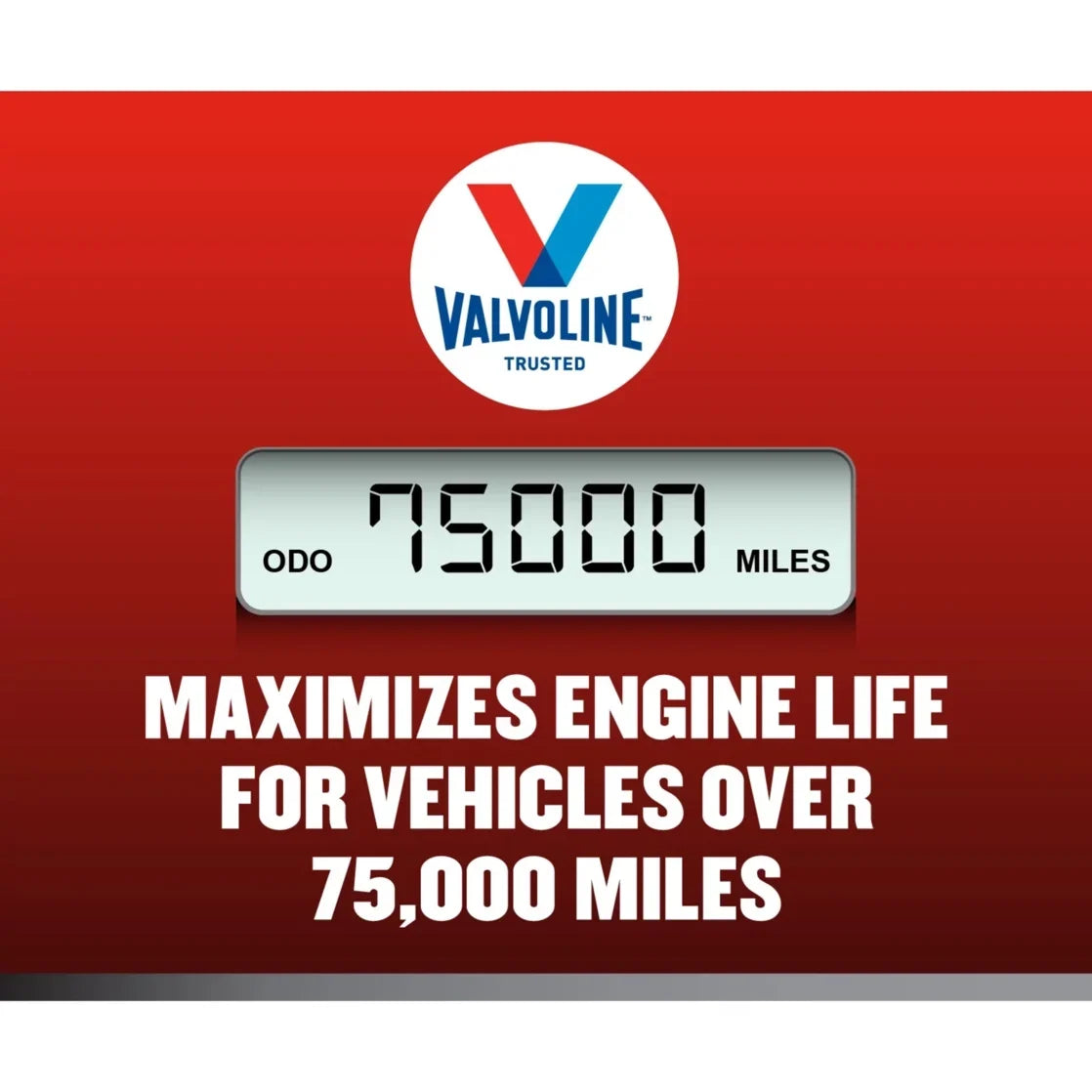 2026 NEW Valvoline Full Synthetic High Mileage MaxLife 5W-30 Motor Oil 5 QT, Case of 3