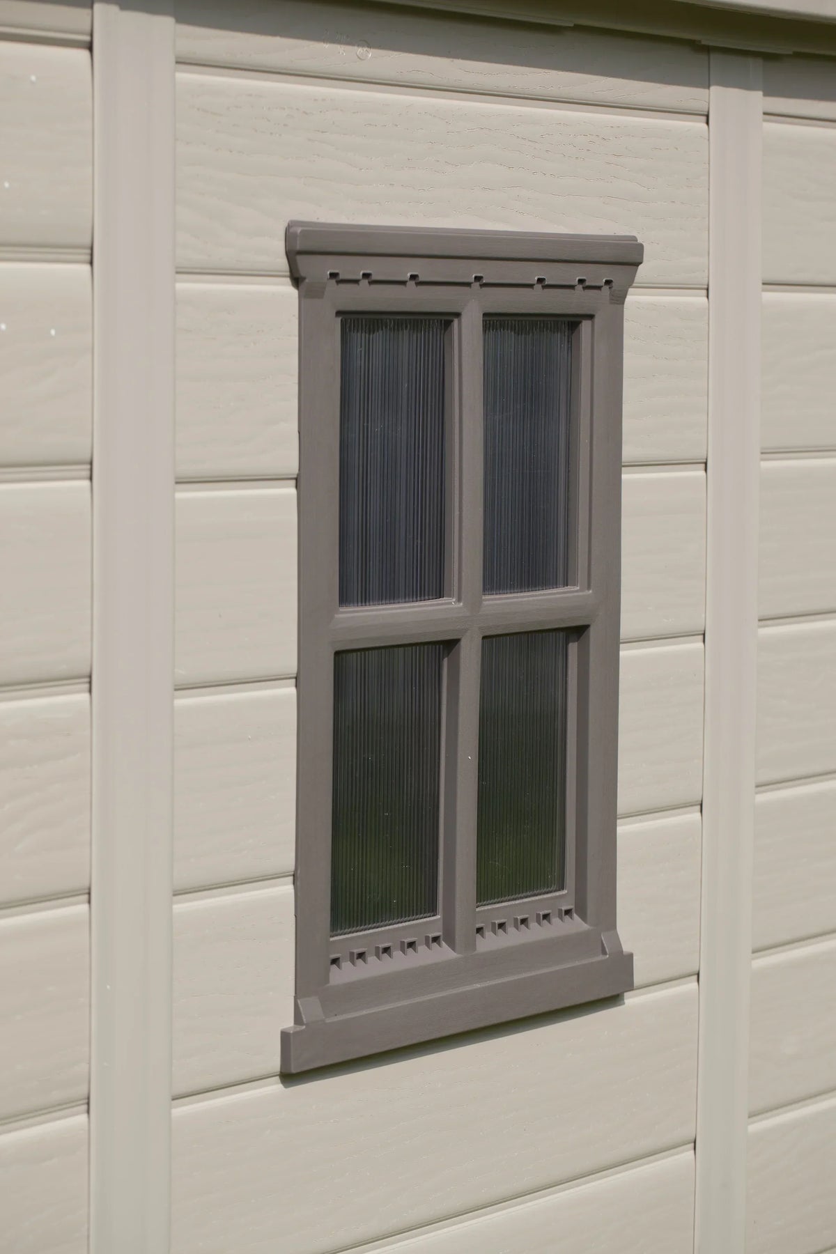 2026 NEW Keter Factor 8 x 11 Foot All Weather Resin Outdoor Storage Shed, Taupe