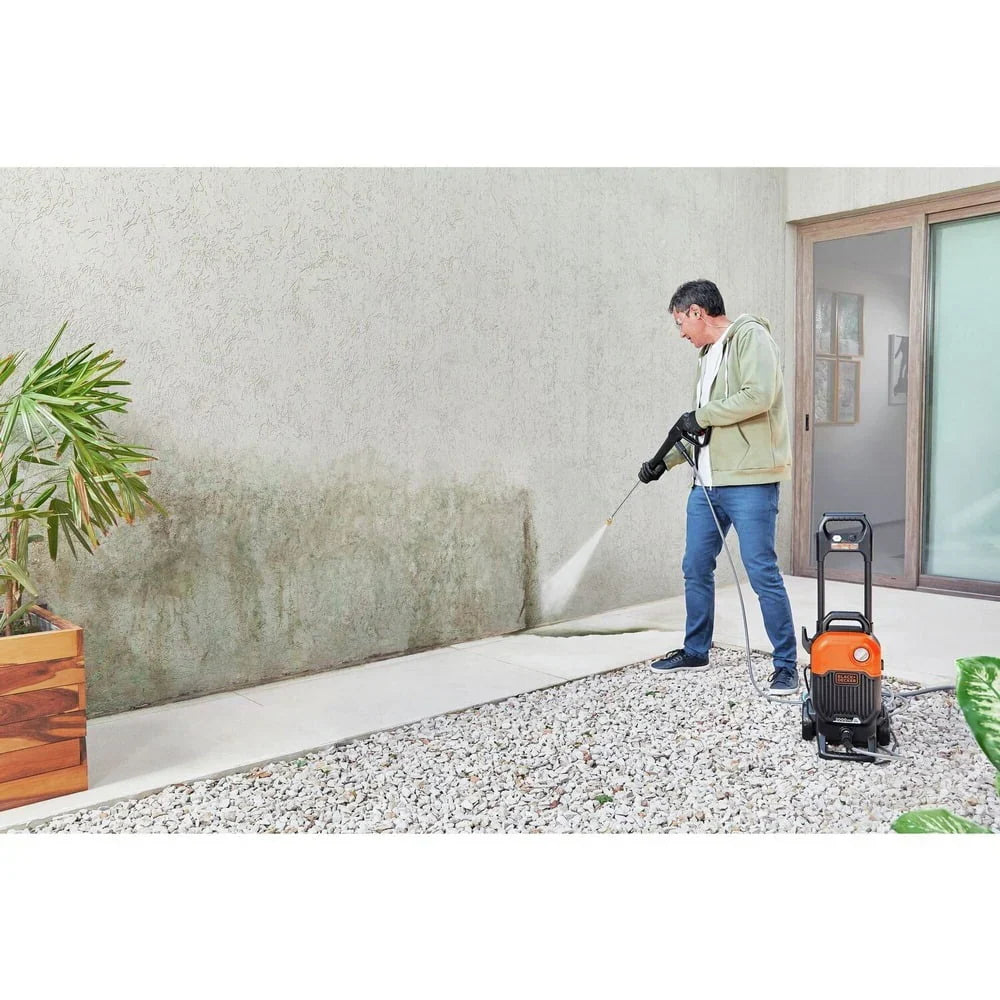 2026 NEW Black & Decker BEPW2000 2000 max PSI 1.2 GPM Corded Cold Water Pressure Washer