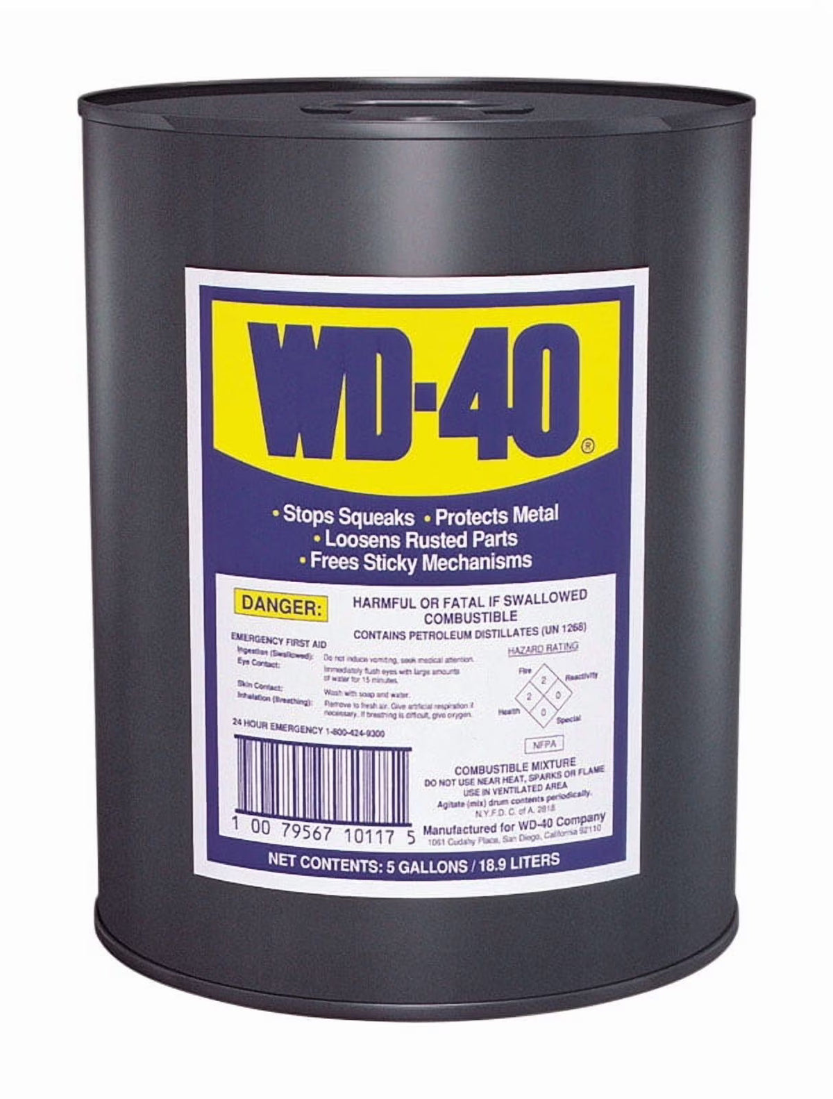 2026 NEW WD-40 5 Gal. Liquid Multi-Purpose Lubricant 49012