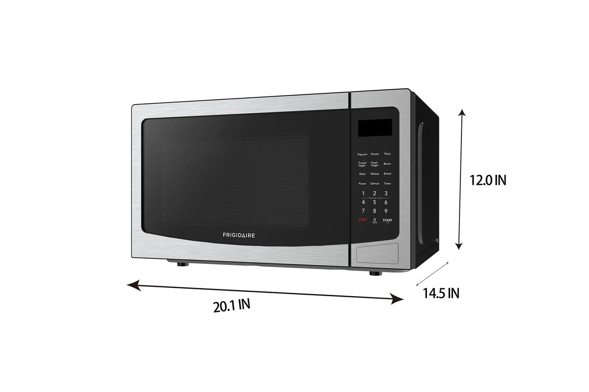 2026 NEW Frigidaire, 1.1 Cu. Ft. Countertop Microwave Oven, EMW1134, Stainless Steel