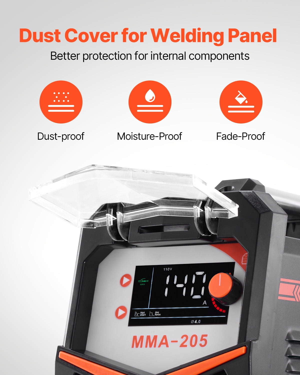 2026 NEW VEVOR TIG Welder 2-In-1 Welding Machine Lift MMA Stick Arc IGBT Hot Start LED
