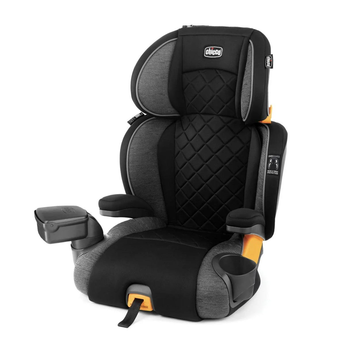2026 NEW Chicco KidFit Zip Plus 2-in-1 Belt Positioning Booster Car Seat - Taurus (Black/Grey). New