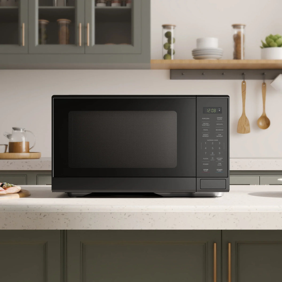 2026 NEW Mainstays 1.1 Cu. ft Microwave Oven in Black