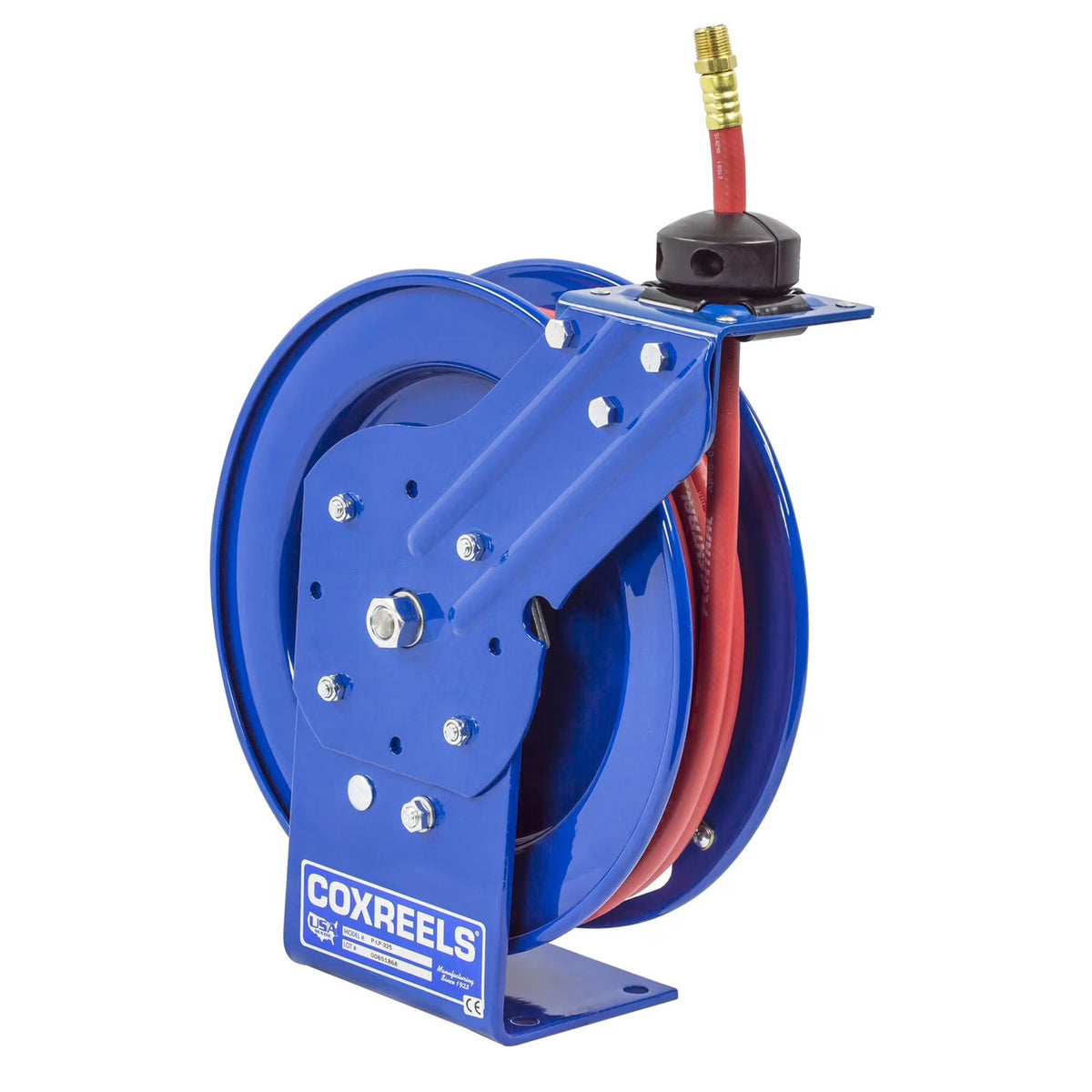 2026 NEW Coxreels P-LP-325 25 Foot Low Pressure Retractable Air and Water Hose Reel