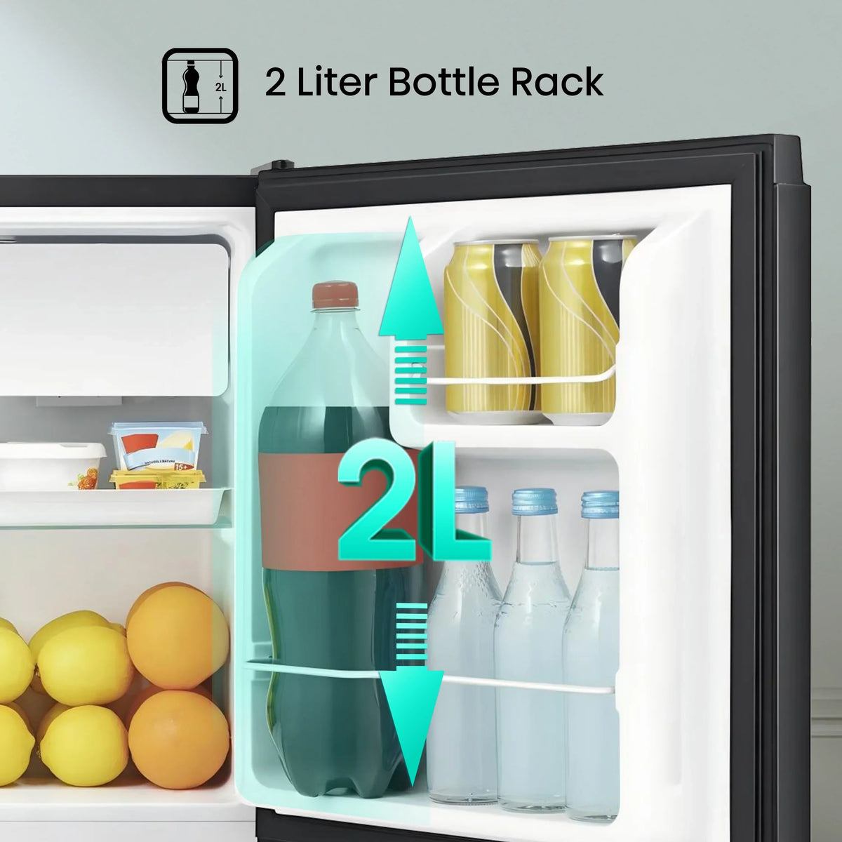 2026 NEW Hisense 1.6 Cu ft Single Door Mini Fridge, Black, Energy Star, 1 Year Warranty, WMS017M6XBE New