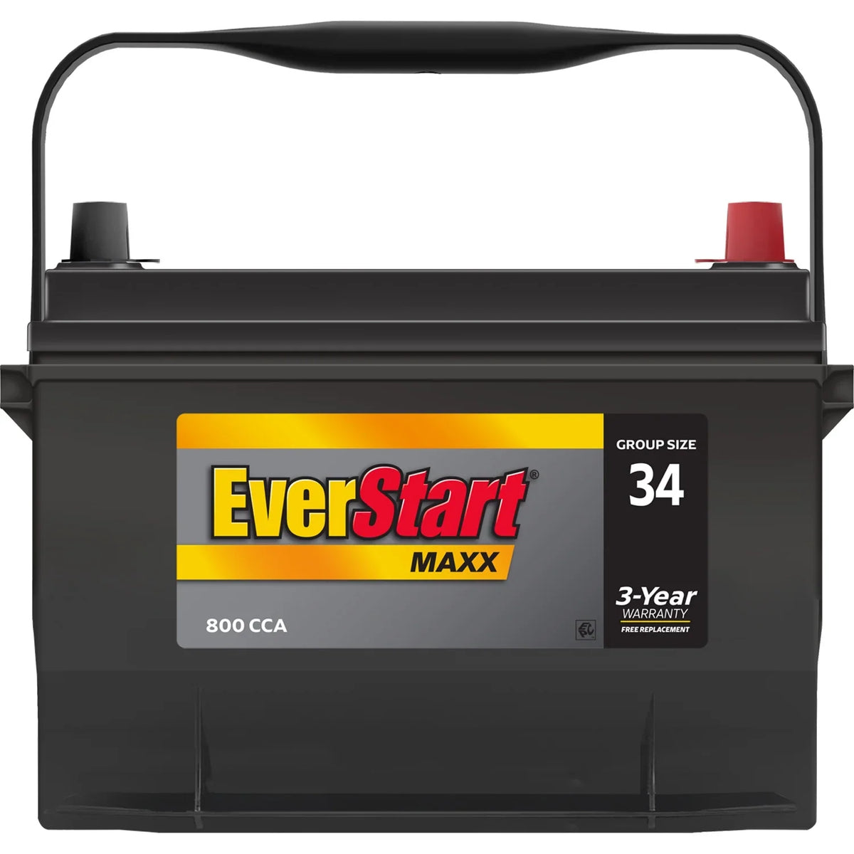2026 NEW EverStart Maxx Lead Acid Automotive Battery, Group Size 34 12 Volt, 800 CCA
