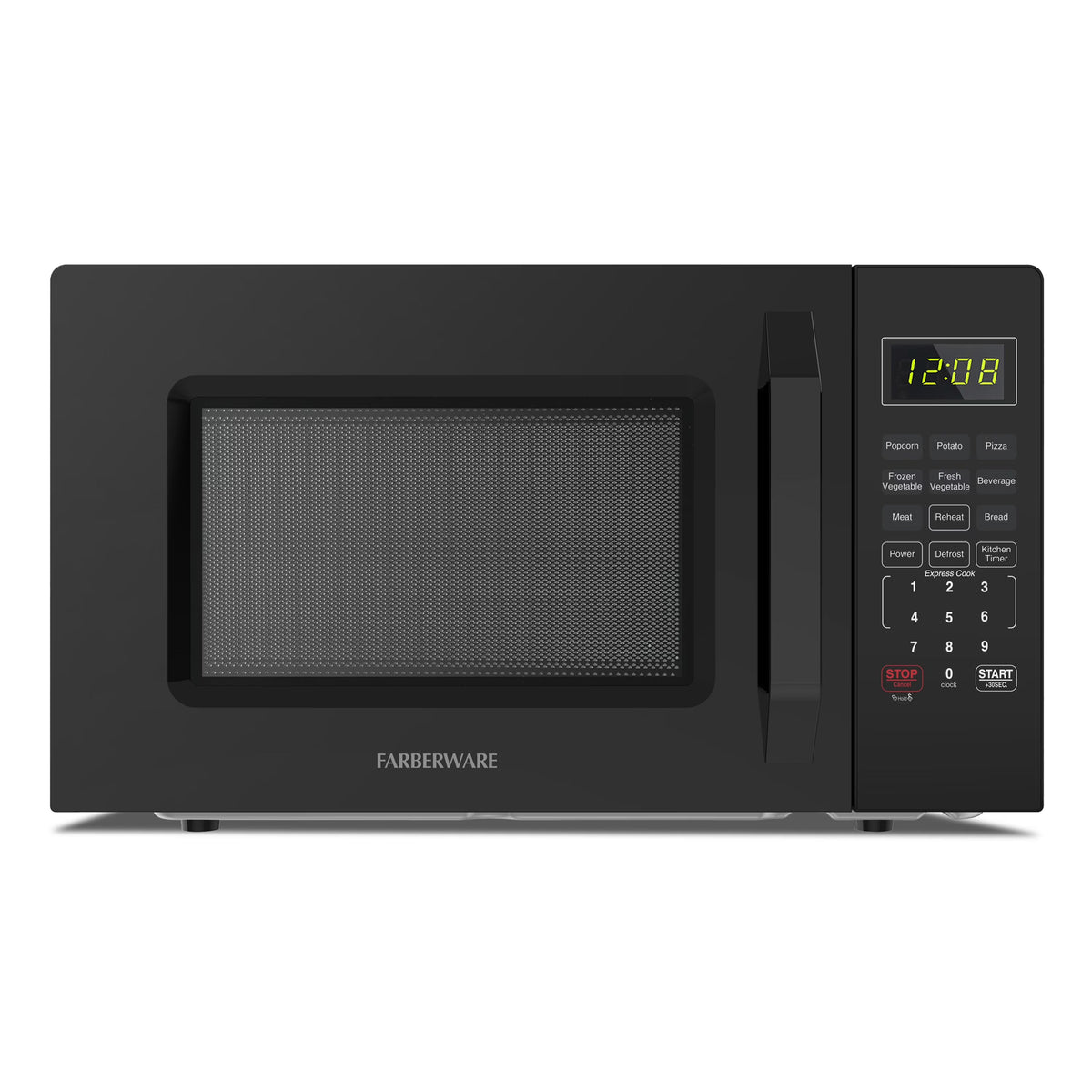 2026 NEW Farberware 1.1 Cu. Ft. 1000-Watt Compact Microwave Oven, Black