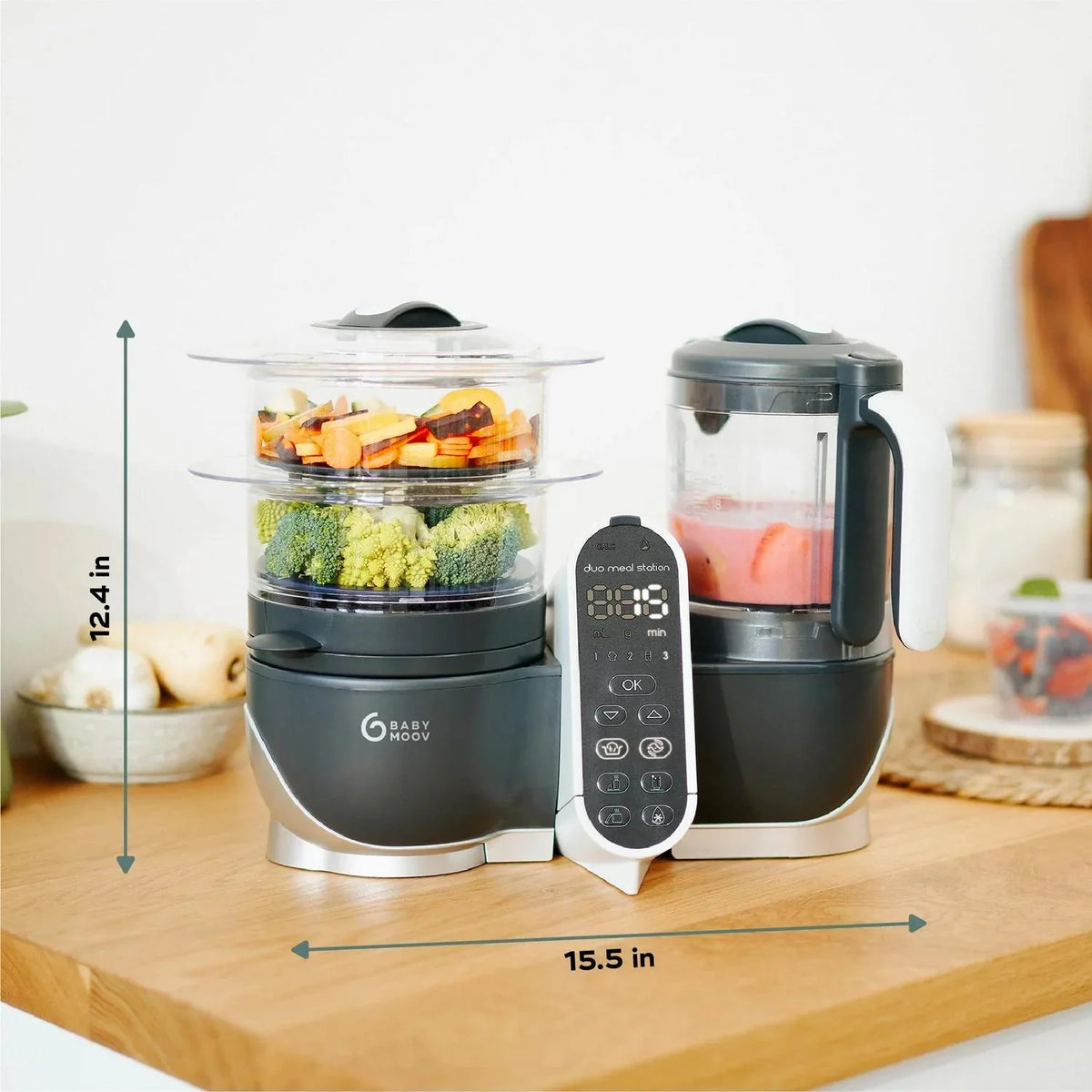 2026 NEW Babymoov Duo Meal Station 6-in-1 multi-purpose baby food processor