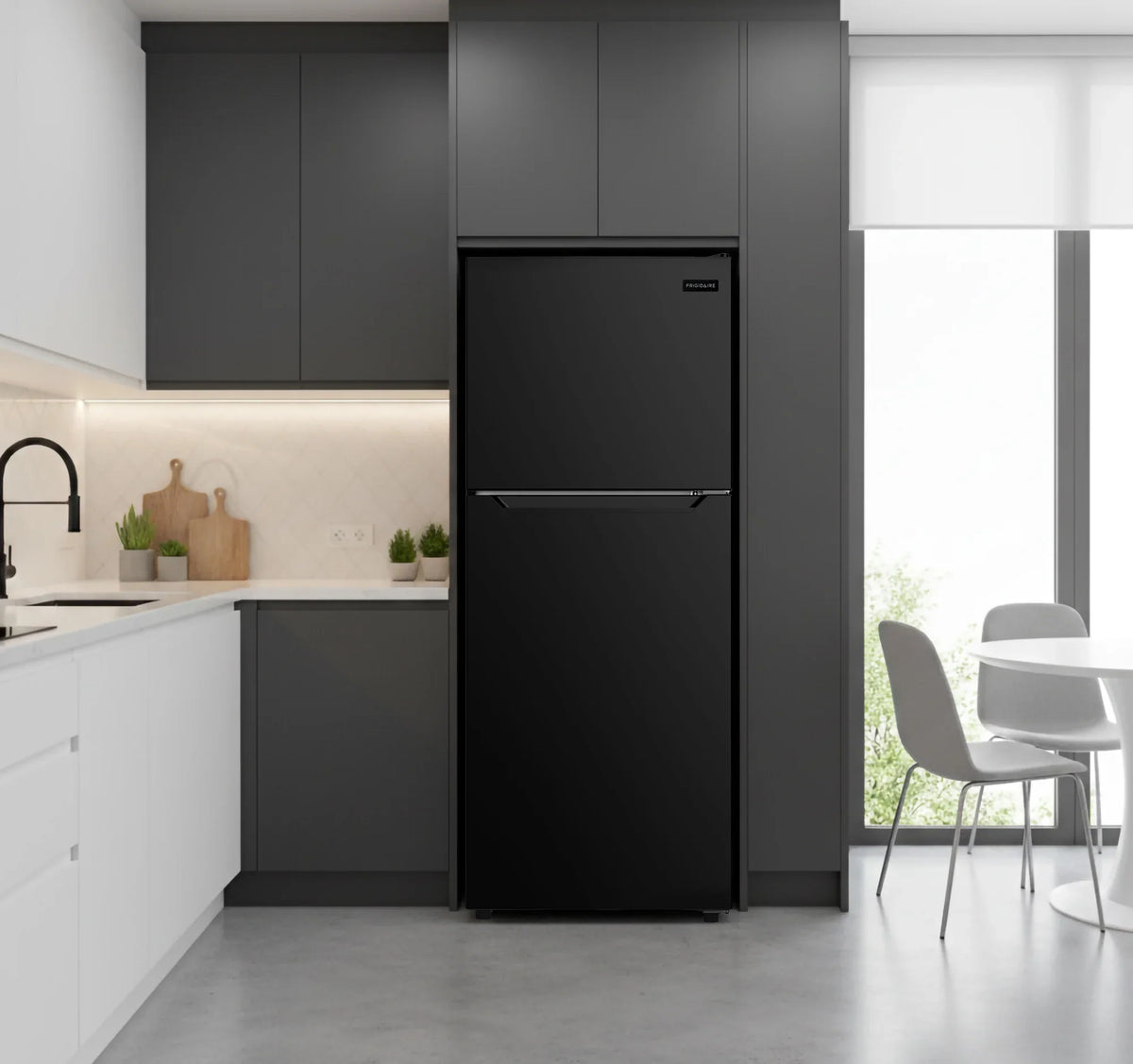 2026 NEW Frigidaire 10 Cu. Ft. Top Mount Refrigerator, Frost Free, Platinum, EFR1033-SS-6Com