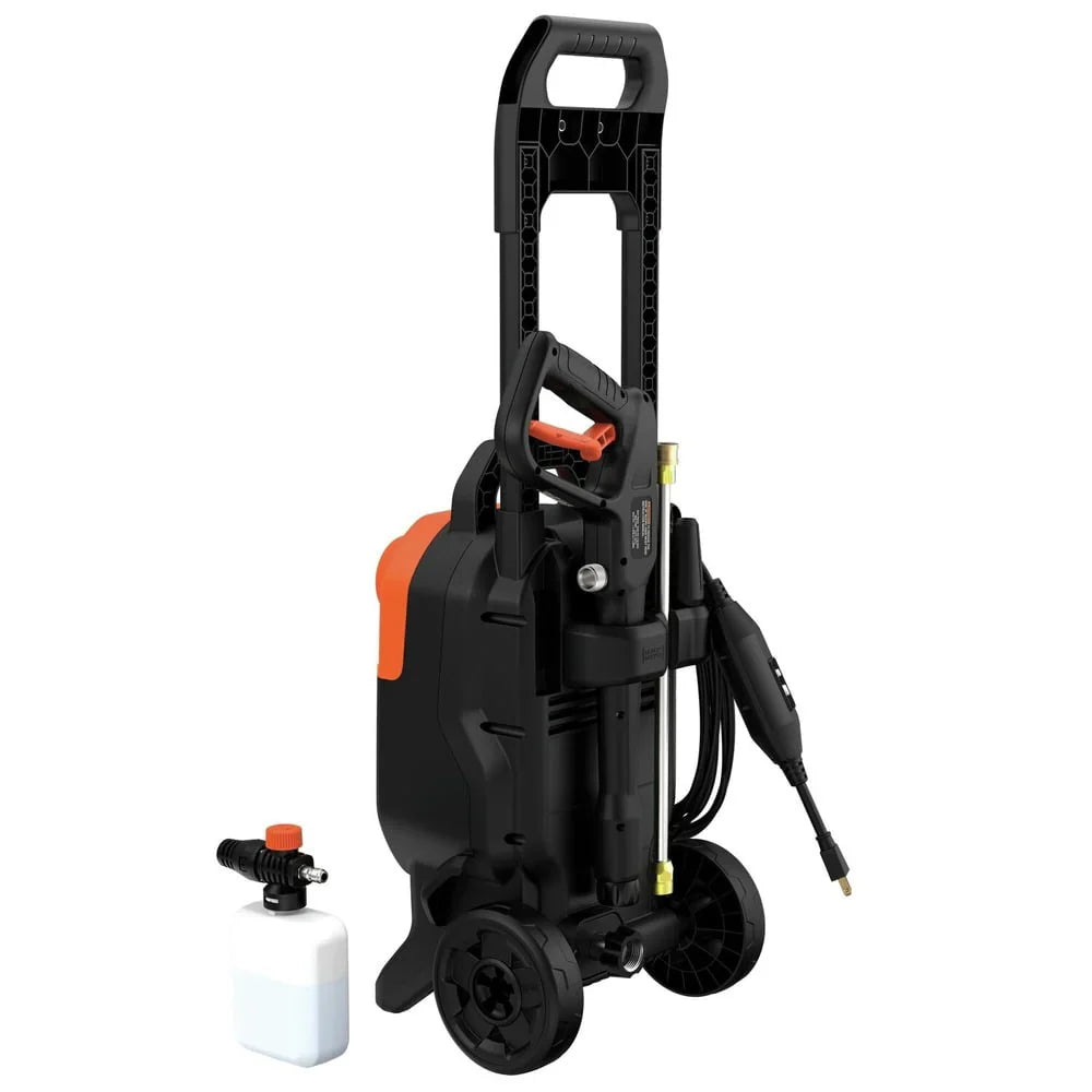 2026 NEW Black & Decker BEPW2000 2000 max PSI 1.2 GPM Corded Cold Water Pressure Washer