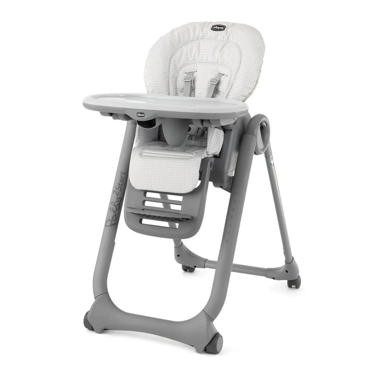 2026 NEW Chicco Polly2Start High Chair - Pebble (Beige). New