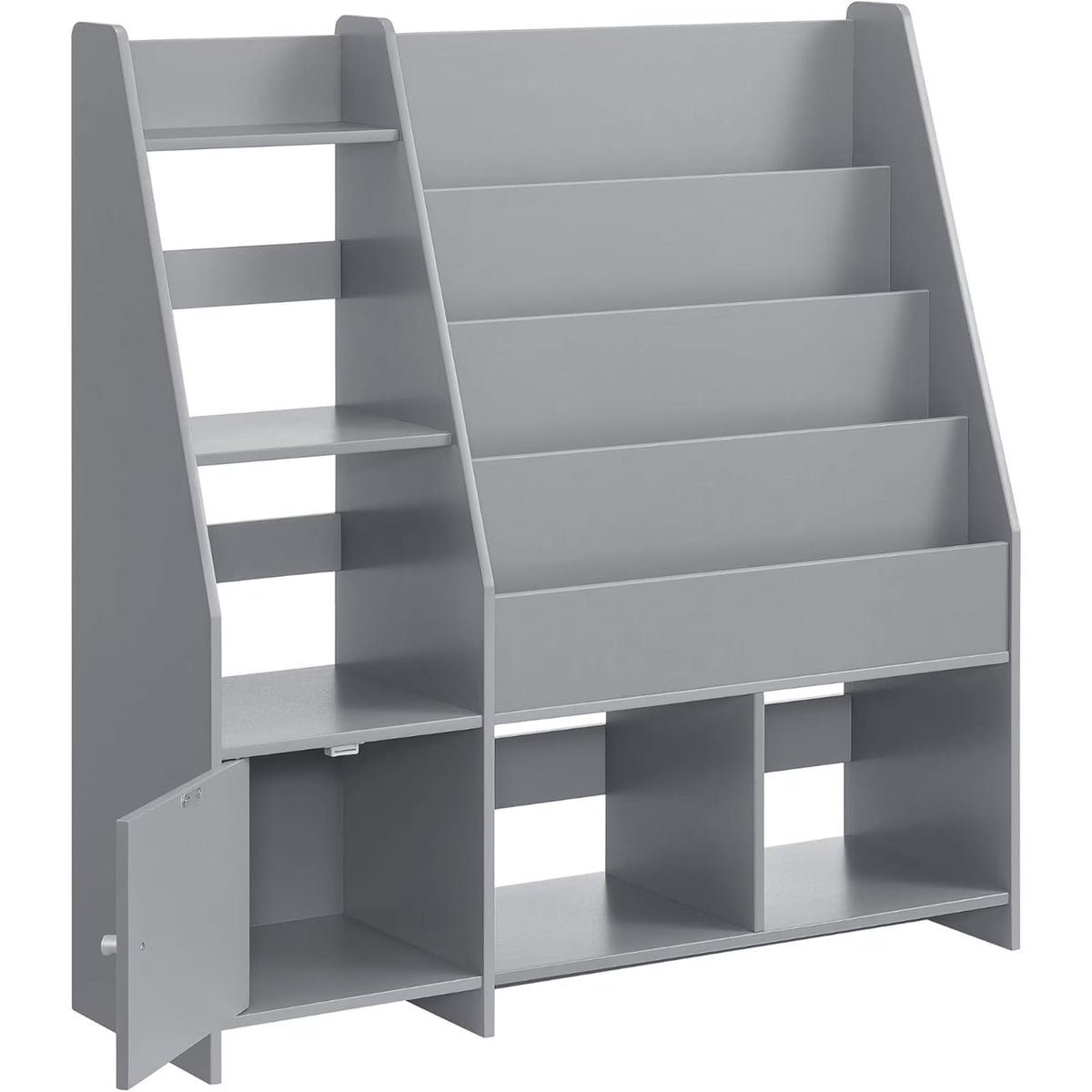 2026 NEW Sturdis Kids Toy Storage Organizer With Bookshelf and White Bins