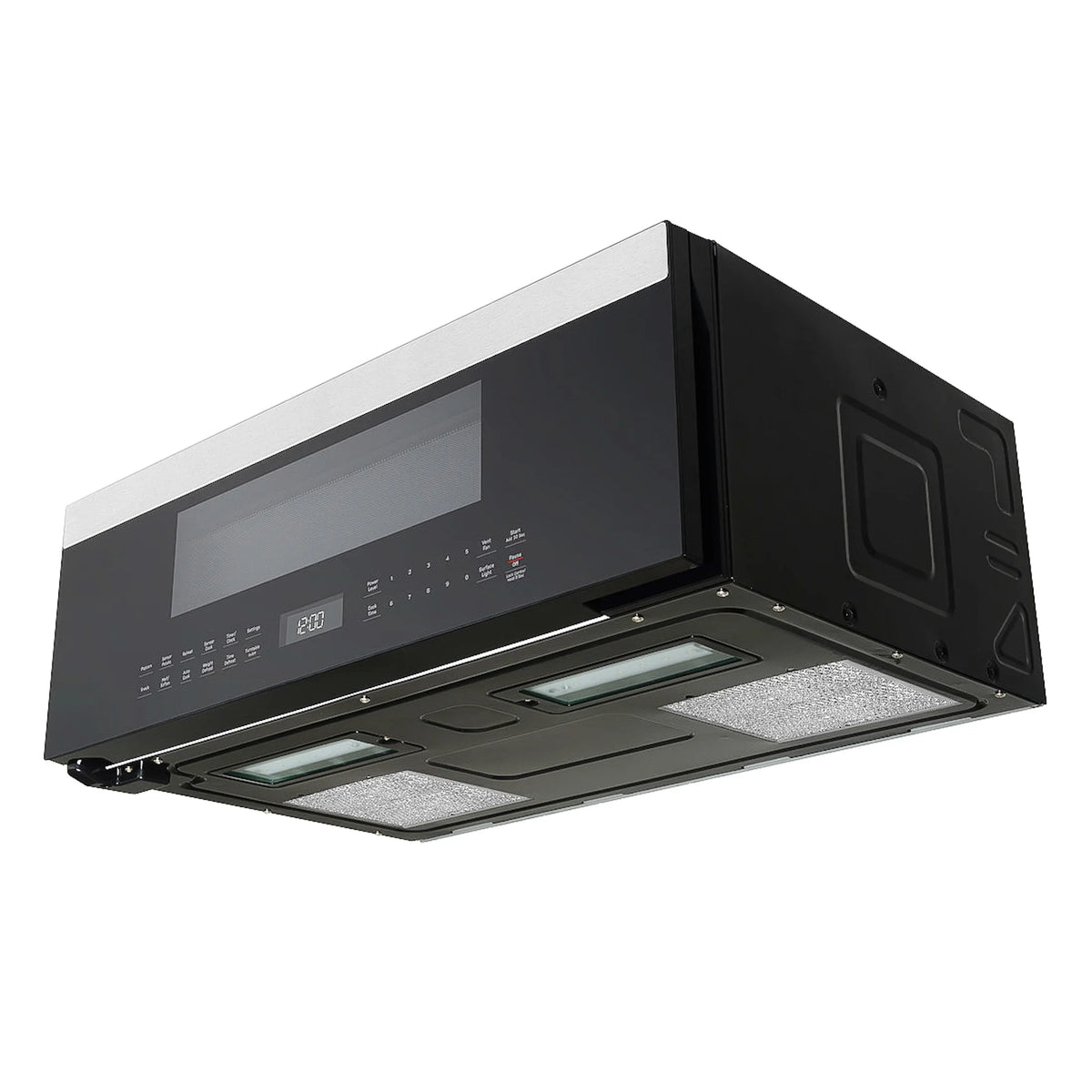 2026 NEW GE Profile 1.2 cu. ft. Low Profile Over-the-Range Microwave in Stainless Steel with Sensor Cooking, 1000W, 400 CFM Venting, LED Light