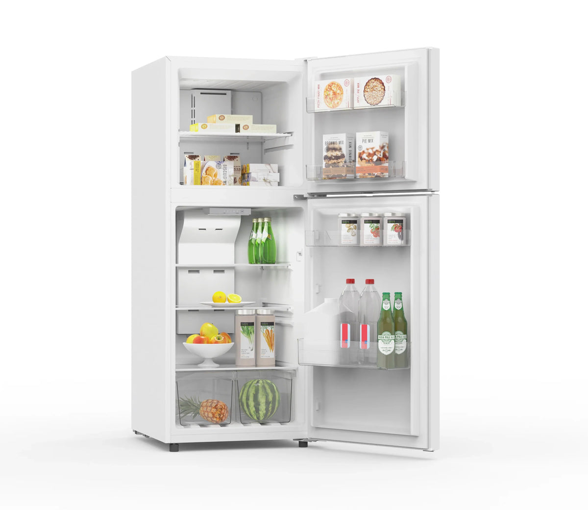2026 NEW Frigidaire 10 Cu. Ft. Top Mount Refrigerator, Frost Free, Platinum, EFR1033-SS-6Com