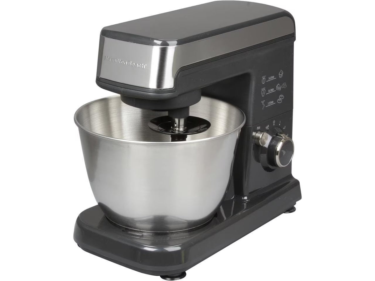 2026 NEW Hamilton Beach 6-Speed Classic Stand Mixer, 3.5 Quarts, Black, 63326