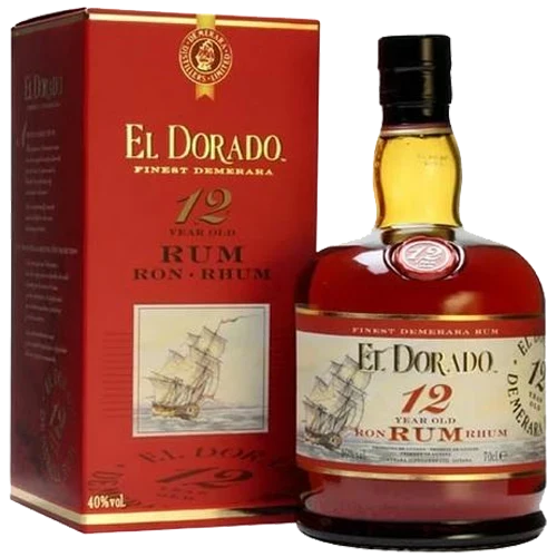 2026 NEW El Dorado Rum 12 Year Old - 750ML