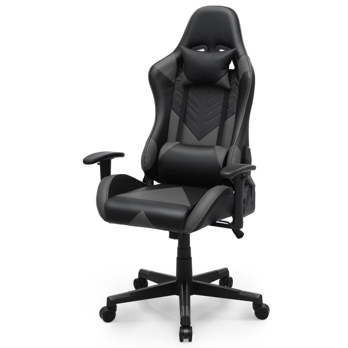 2026 NEW Magshion Ergonomic Gaming Chair, Comfortable Gaming Chair, Computer Chair Leather Desk Chair Adjustable Swivel Gaming Office Chair, Blue