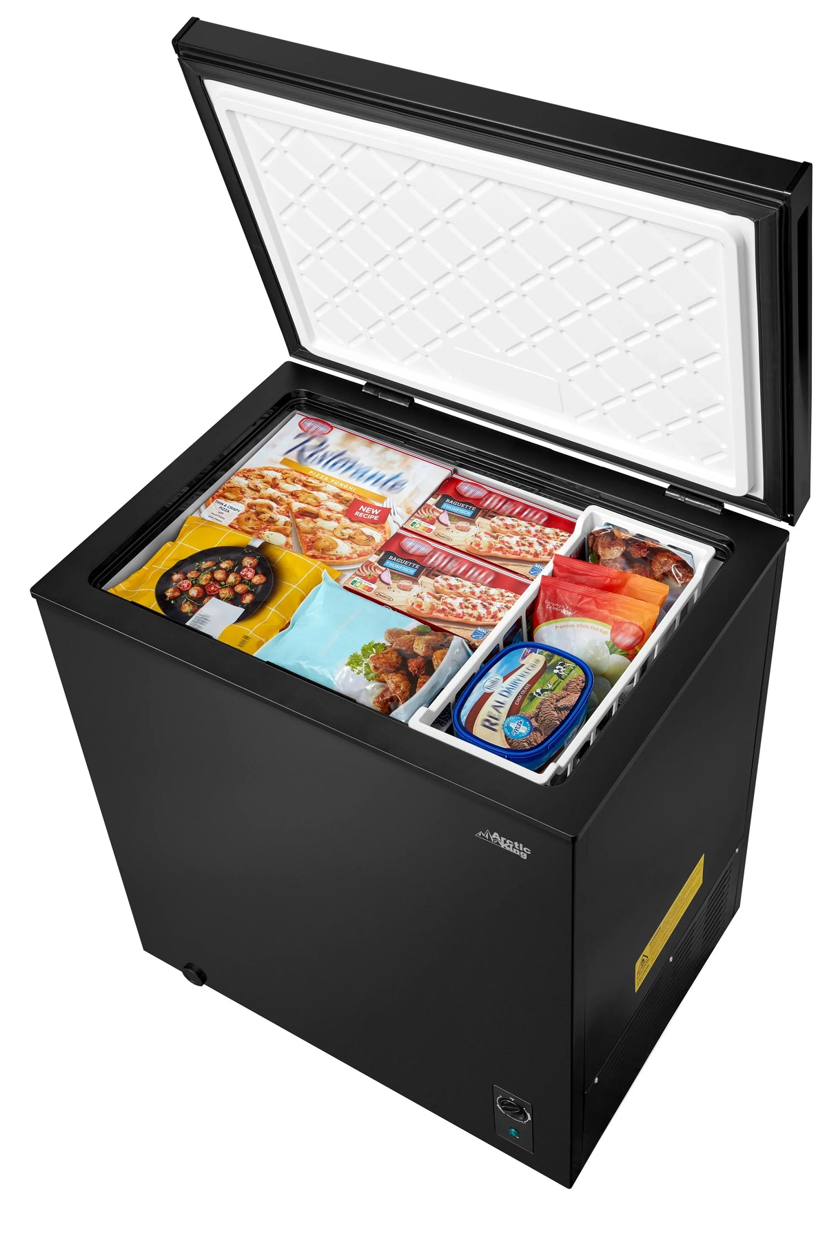 2026 NEW Arctic King 7.0 Cu ft Chest Freezer, Convertible, Black