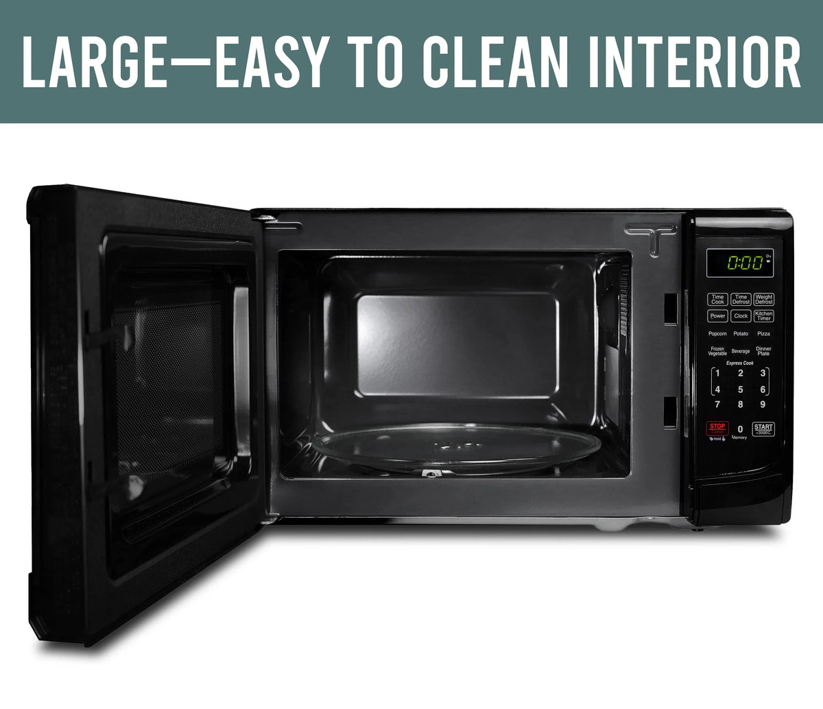 2026 NEW Farberware Classic 0.9 Cu. Ft 900-Watt Microwave Oven, Stainless Steel