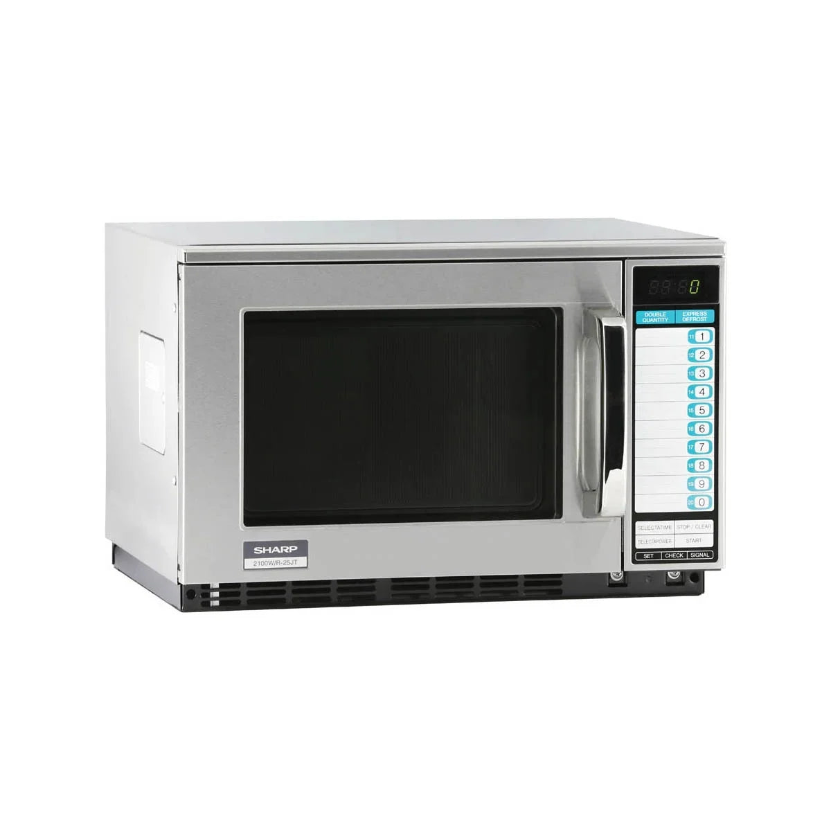 2026 NEW Sharp R-25JTF 2100W Heavy Duty Commercial Microwave Oven,Stainless Steel Door