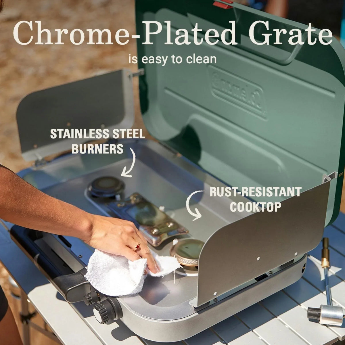 2026 NEW Coleman Cascade™ 328 3-Burner Camping Stove