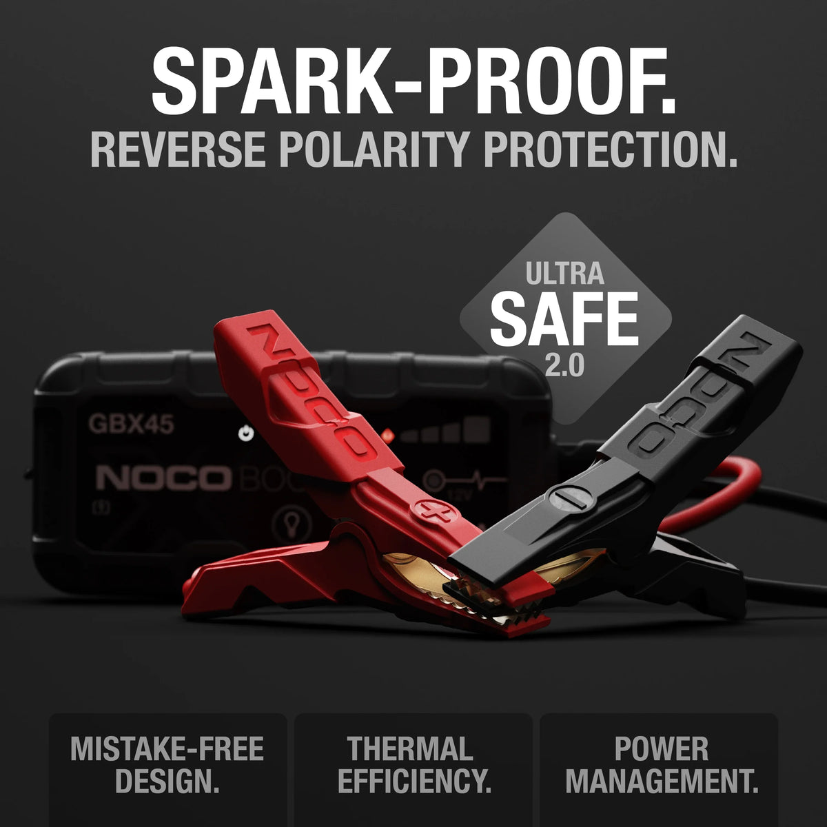 2026 NEW NOCO Boost X GBX45: 1250A 12V UltraSafe Portable Lithium Jump Starter