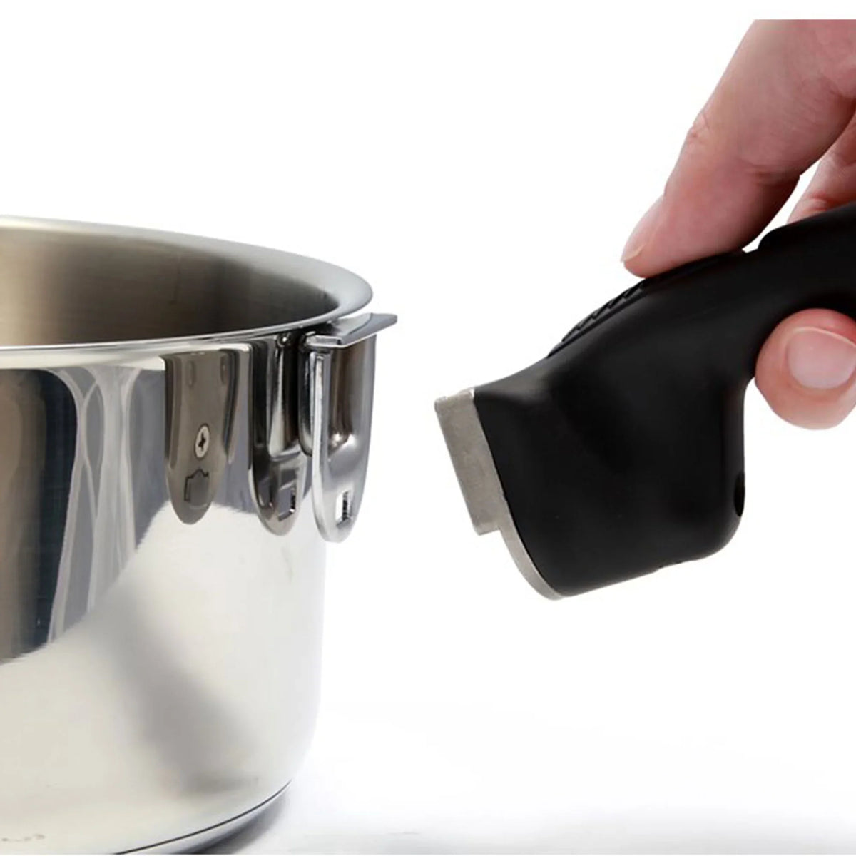 2026 NEW Camco Premium Ceramic Nesting Cookware Set- Non Stick Pans and Pots with Removable Handles, Space Efficient Excellent for RVs and Compact Kitchens