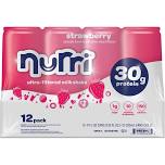Nurri 30g Protein Shake, Strawberry, 11 Fl Oz, 12 - Pack