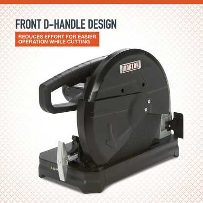 2026 NEW Ironton 14in. Chop Saw, 15 Amps, 5 HP
