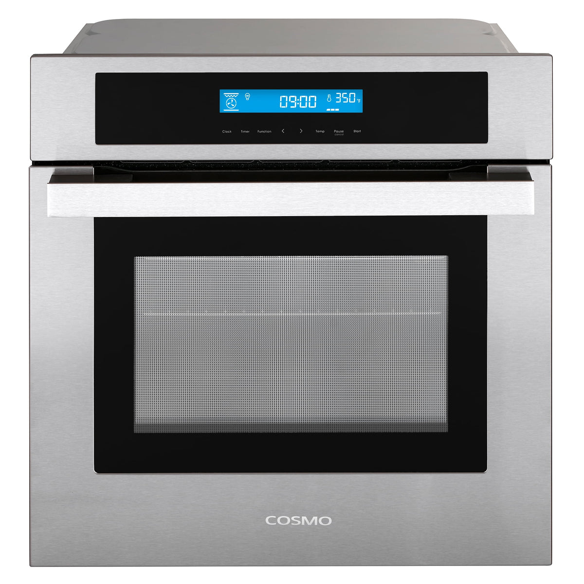 2026 NEW Cosmo 5 Piece Kitchen Appliance Package With 30" Electric Cooktop 24" Single Electric Wall Oven 30" Over-the-range Microwave French Door Refrigerator & 24" Built-in Fully Integrated Dishwasher