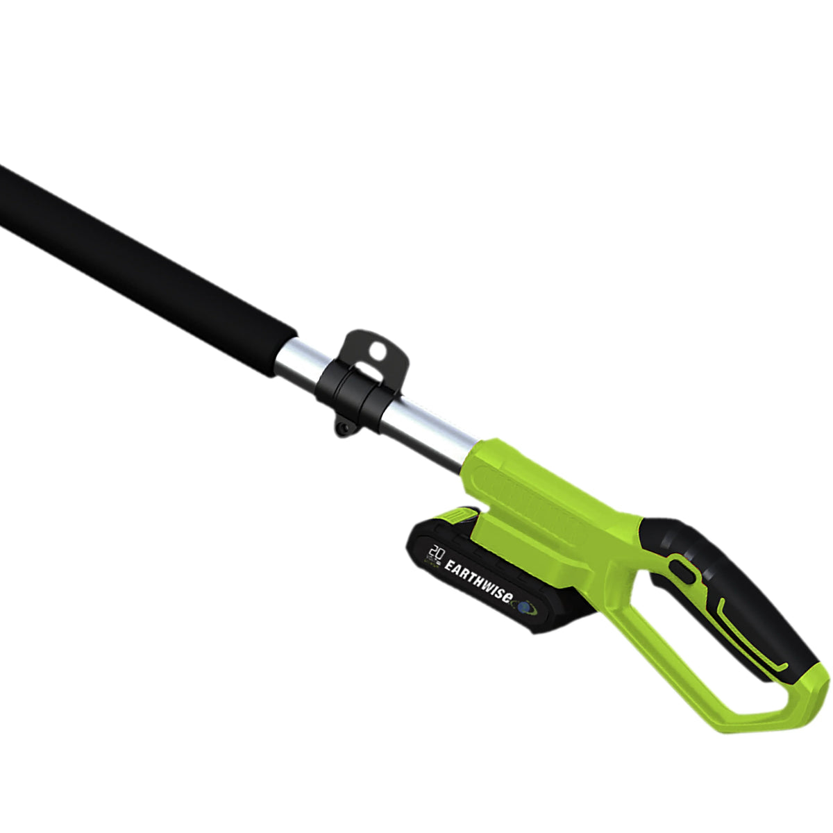 2026 NEW Earthwise LPHT12022 20" Cordless Electric 20 Volt Pole Hedge Trimmer (2Ah Battery and Charger Include)