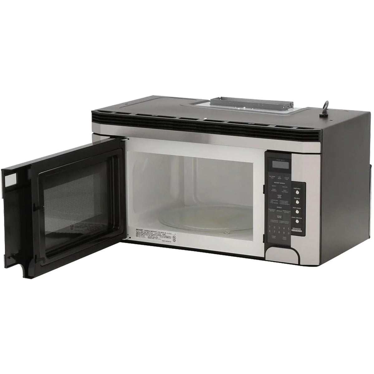 2026 NEW Sharp 1.5 Cu. Ft. 1000W Over-the-Range Microwave Oven with Concealed Control Panel in Stainless Steel