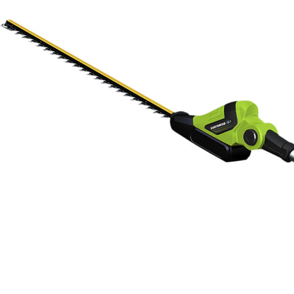 2026 NEW Earthwise LPHT12022 20" Cordless Electric 20 Volt Pole Hedge Trimmer (2Ah Battery and Charger Include)
