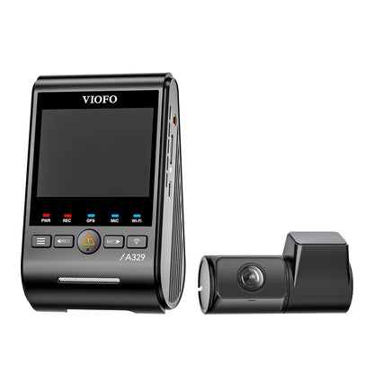 2026 NEW VIOFO A329 2CH First 4K 60FPS Front and 2K Rear Wi-Fi 6 Dash Cam HDR with Sony STARVIS 2 Sensors Support SSD Storage