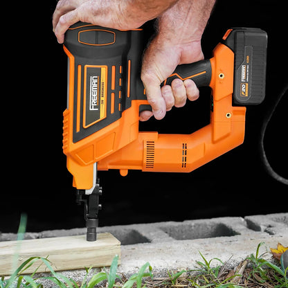 2026 NEW Freeman PE20VTCNPN 20 Volt Cordless and Brushless 3" Single Pin Concrete Nailer (Tool Only) -C 750 Shots per Charge