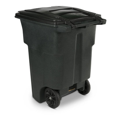 2026 NEW Toter Trash Can Greenstone With Wheels And Lid, 96 Gallon