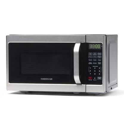 2026 NEW Farberware 1.1 Cu. Ft. 1000-Watt Compact Microwave Oven, Black
