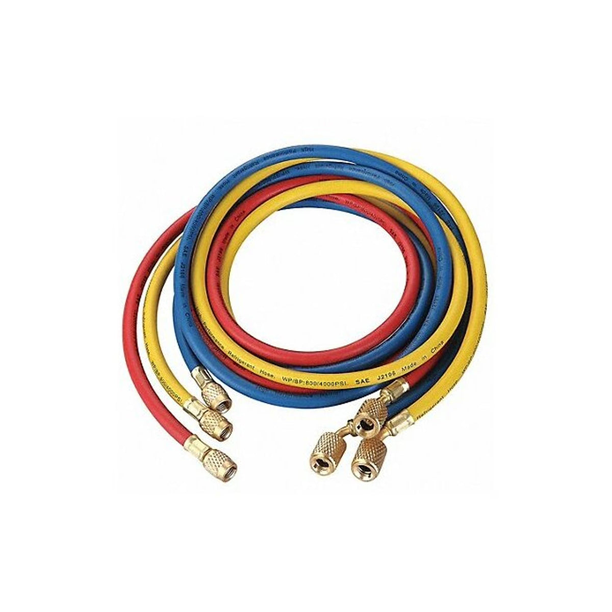 2026 NEW Dayton Hose Set,6 ft L,Blue/Red/Yellow,800 psi 4PDG4