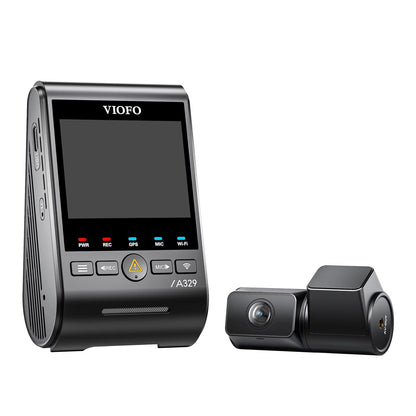 2026 NEW VIOFO A329 2CH First 4K 60FPS Front and 2K Rear Wi-Fi 6 Dash Cam HDR with Sony STARVIS 2 Sensors Support SSD Storage