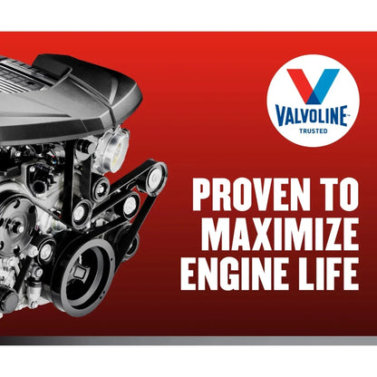 2026 NEW Valvoline Full Synthetic High Mileage MaxLife 5W-30 Motor Oil 5 QT, Case of 3