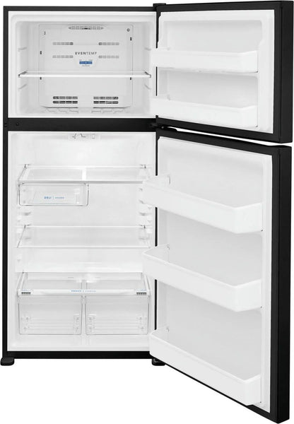 2026 NEW Frigidaire FFTR1835VB 18.3 Cu. Ft. Top Freezer Refrigerator, Black