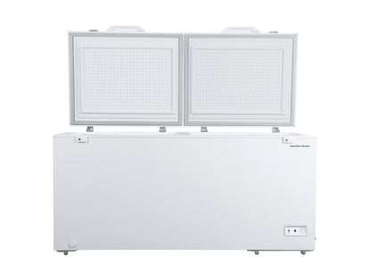 2026 NEW Hamilton Beach 17 Cu. ft. Chest Freezer, Double Door, HBFRF1749, White